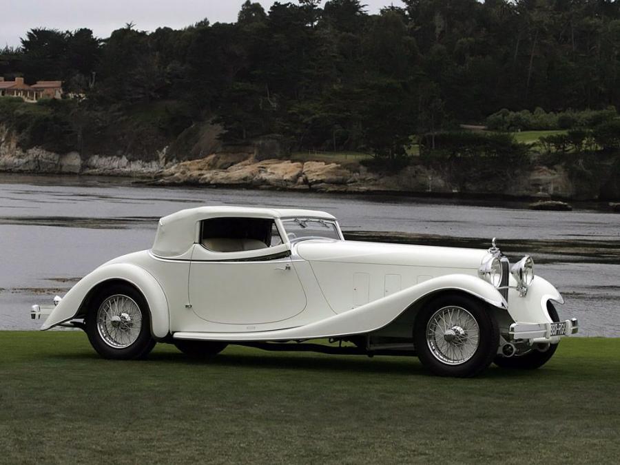  Delage D8S Cabriolet par deVillars 1933 года  (фото 24 из 28)